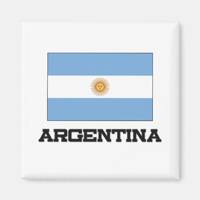 Aimant Drapeau Argentine (Devant)