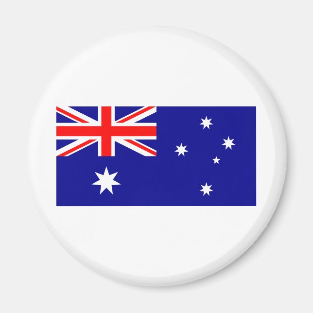 Aimant Drapeau australien (Devant)