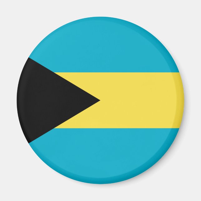 Aimant Drapeau Bahamas (Devant)