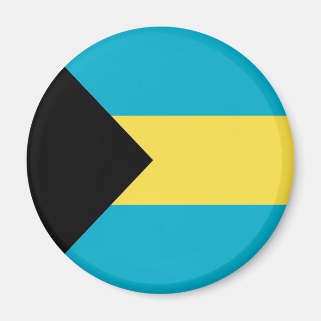 Aimant Drapeau bahamien (Devant)
