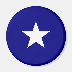 Aimant Drapeau bleu Bonnie