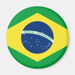 Aimant drapeau brésilien