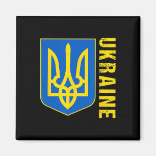 Aimant Drapeau Cadeau Ukraine Ukraini Kiev Ukrainien Ukra
