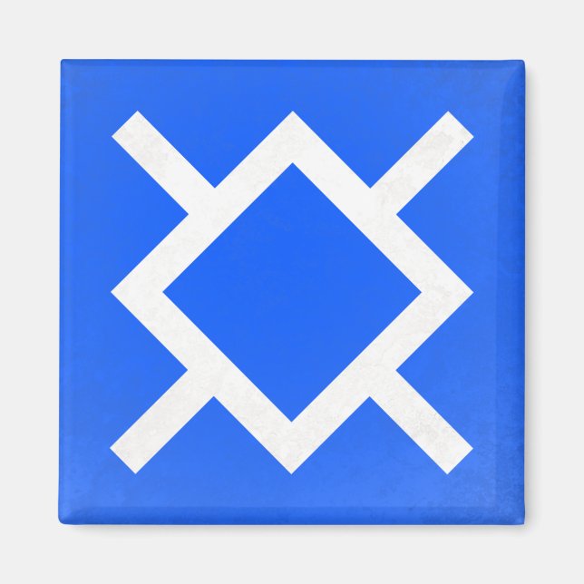 Aimant Drapeau Cheyenne (Devant)