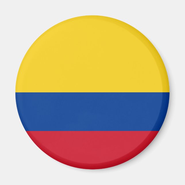 Aimant Drapeau Colombie (Devant)