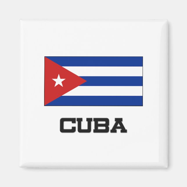 Aimant Drapeau Cuba (Devant)
