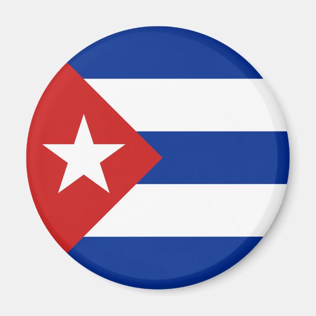 Aimant Drapeau Cuba (Devant)