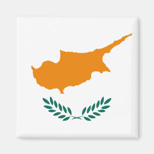 Aimant Drapeau CY de la Chypre