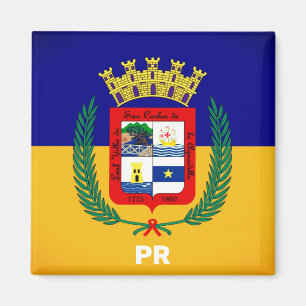 Aimant Drapeau d'Aguadilla, Porto Rico