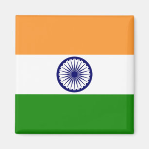 Aimant Drapeau d'aimant de l'Inde