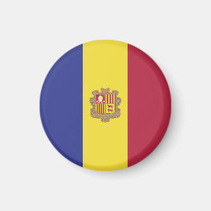 Aimant drapeau d'Andorre