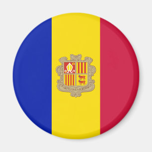 Aimant Drapeau d'Andorre