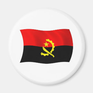 Aimant Drapeau d'Angola