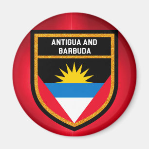 Aimant Drapeau d'Antigua-et-Barbuda