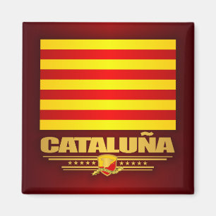 Aimant Drapeau de Catalogne (Catalogne)