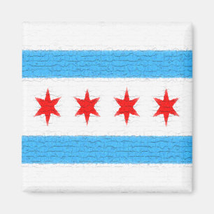 Aimant Drapeau de Chicago