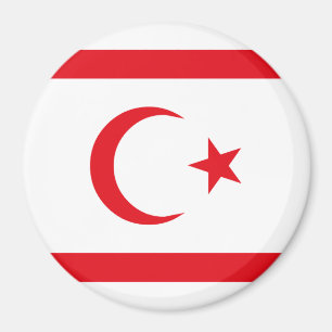 Aimant Drapeau de Chypre du Nord