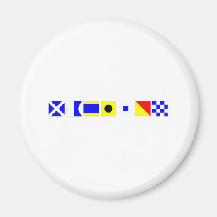 Aimant Drapeau de code Madison