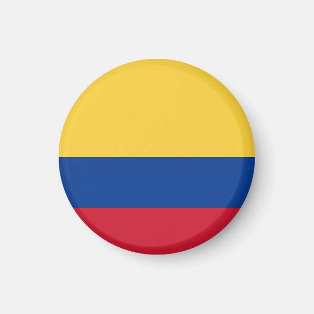 Aimant Drapeau de Colombie (Devant)