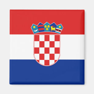 Aimant drapeau de Croatie