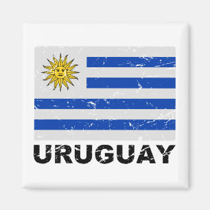 Aimant Drapeau de cru de l'Uruguay
