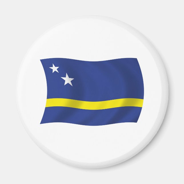 Aimant Drapeau de Curaçao (Devant)