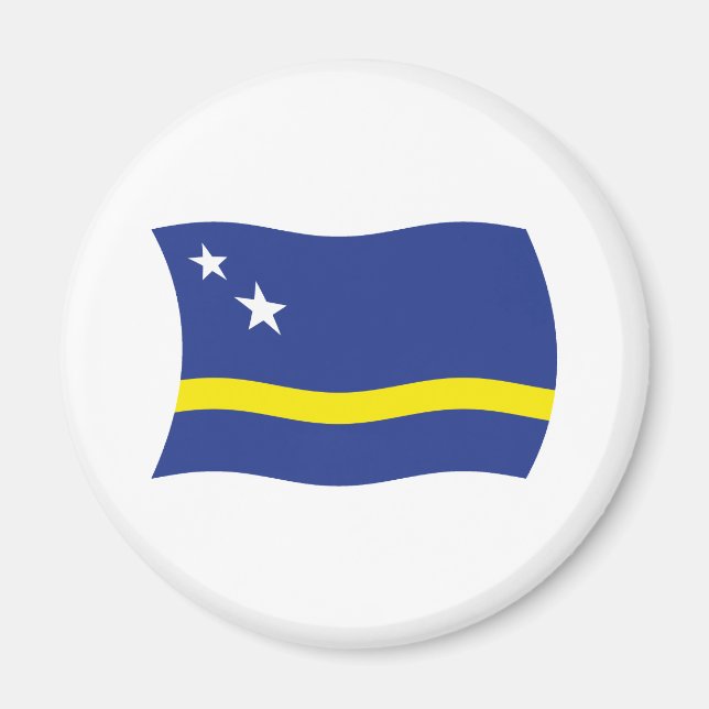 Aimant Drapeau de Curaçao (Devant)