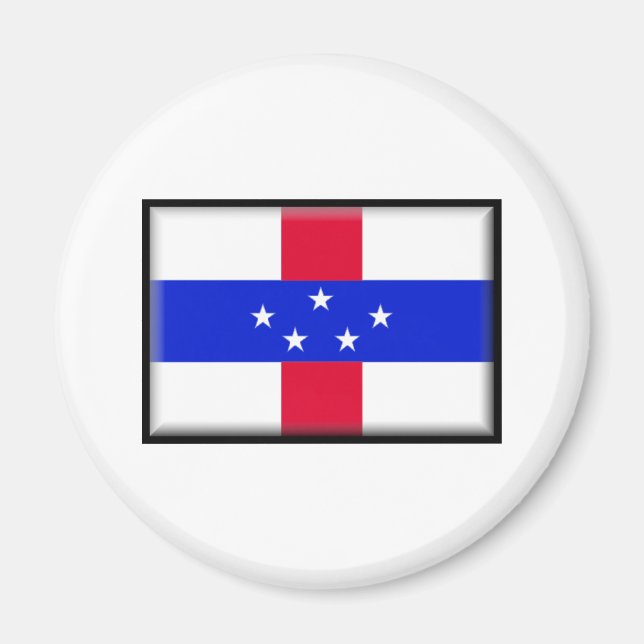 Aimant Drapeau de Curaçao (Devant)
