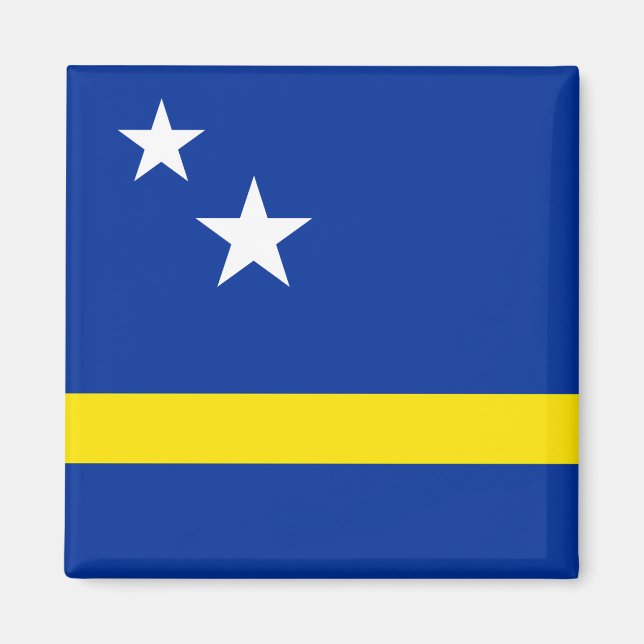 Aimant Drapeau de Curaçao (Devant)