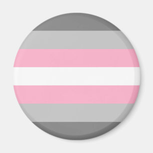 Aimant Drapeau de démi LGBT