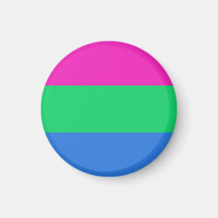 Aimant Drapeau de fierté polysexuelle