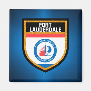 Aimant Drapeau de Fort Lauderdale