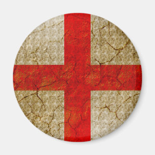 Aimant Drapeau de grunge de l'Angleterre