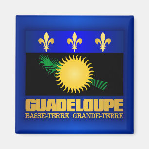Aimant Drapeau de Guadeloupe
