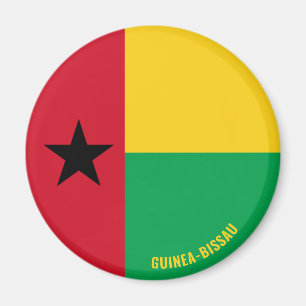 Aimant Drapeau de Guinée-Bissau charmant patriotique