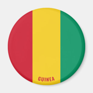 Aimant Drapeau de Guinée patriotique