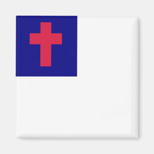 Aimant Drapeau de haute qualité Christian