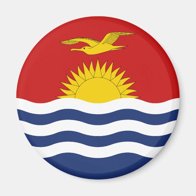 Aimant Drapeau de Kiribati (Devant)