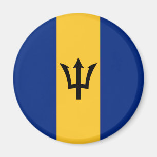 Aimant Drapeau de la Barbade (Bajan)