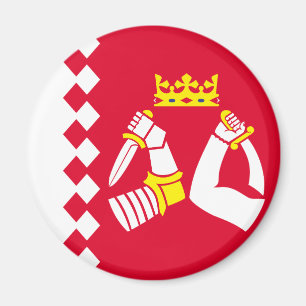Aimant Drapeau de la Carélie du Nord