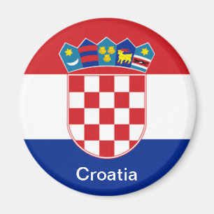 Aimant Drapeau de la Croatie