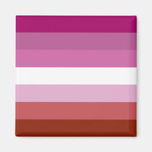 Aimant Drapeau de la fierté lesbienne