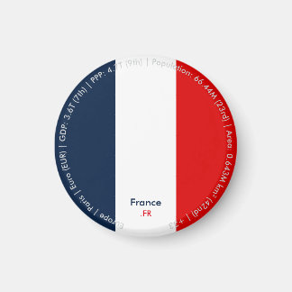 Aimant Drapeau de la France