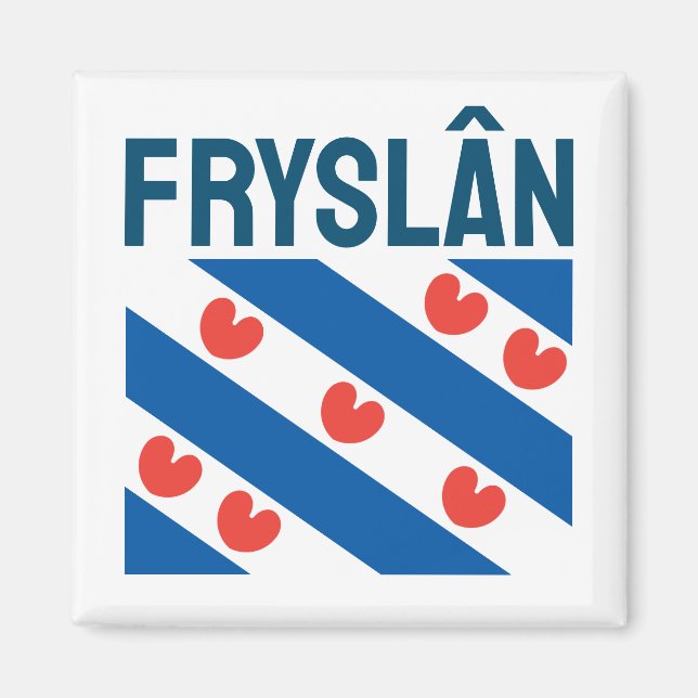 Aimant Drapeau de la Frise (Devant)