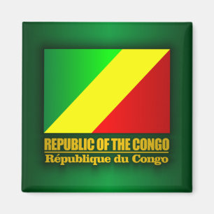 Aimant Drapeau de la République du Congo