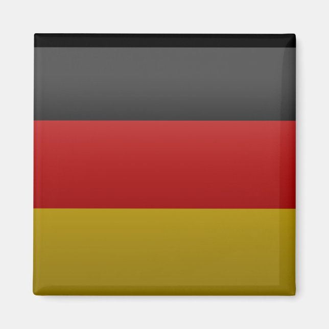 Aimant drapeau de la République fédérale d'Allemagne (Devant)