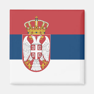 Aimant Drapeau de la Serbie