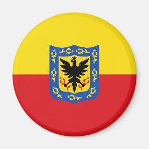 Aimant Drapeau de la ville de Bogota Symbole Colombie