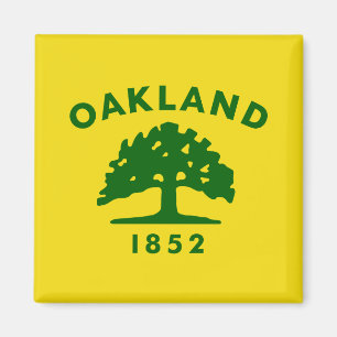 Aimant Drapeau de la ville d'Oakland (Californie)