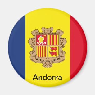 Aimant Drapeau de l'Andorre